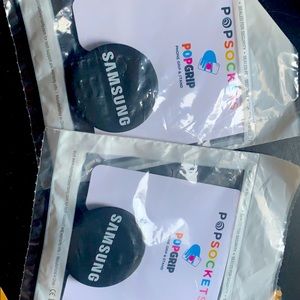 BRAND NEW 2 SAMSUNG POP-SOCKET POPGRIPS